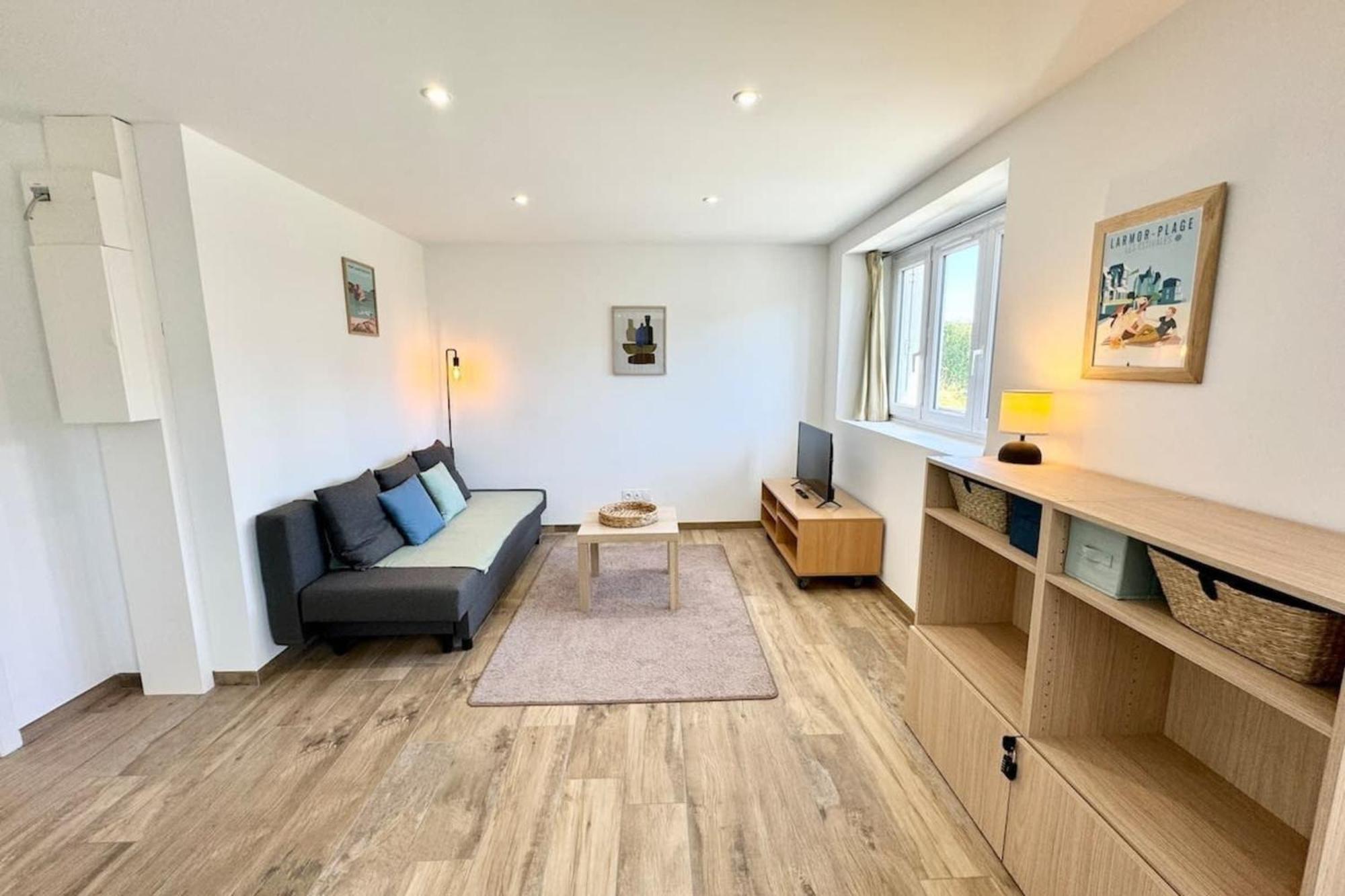 Joli Neuf Jardin 500 M Des Plages Appartement